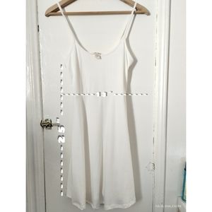 Capella Apparel White Slip Dress